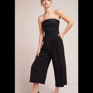 EUC Anthropologie Greylin Strapless Jumpsuit Large
